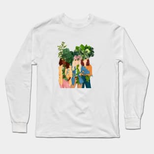 Modern Plant Ladies 2 Long Sleeve T-Shirt